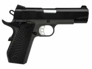 Tisa 1911 Stingray Carry Handgun 9mm Luger 9rd Magazine 4.25' Barrel Ed Brown Bobtail Cerakote Black/ Stingray Grey Frame