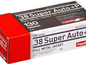 AGUILA 38 SUPER AUTO +P 130GR