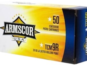 ARMSCOR 22TCM9R 39GR JHP 100RD