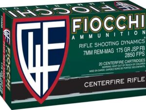 FIOCCHI 7MM REM MAG 175GR