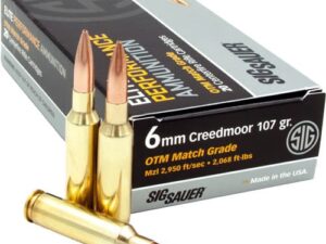 SIG 6MM CREEDMOOR 107GR