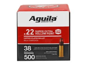 AGUILA 22LR HV HP 38 GR 500 PACK