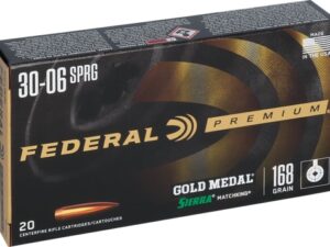 FEDERAL GOLD MEDAL 30-06 168GR