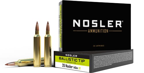 NOSLER BT 26 NOSLER 140GR