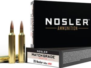 NOSLER MATCH GRADE 26 NOSLER