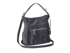 BULLDOG HOBO ANNA PURSE BLK