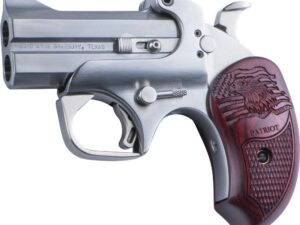 Bond Arms Patriot Handgun .45 LC/.410 2/rd Capacity 3" Barrel Silver with Rosewood Grip