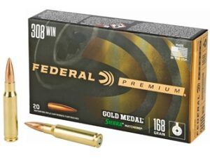 FED GOLD MDL 308WN 168GR BTHP 20/200