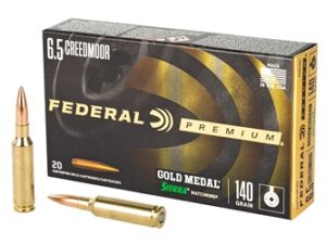 FED GOLD MDL 6.5CREED 140GR SMK 20
