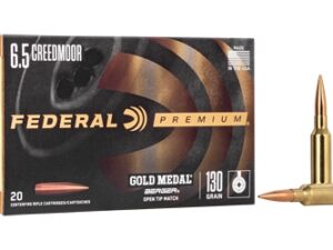 FED GOLD MDL 6.5CREED 130GR BERG 20
