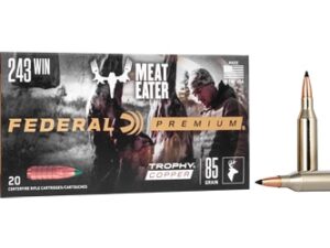 FED PRM 243WIN 85GR TRPHY COPPER 20