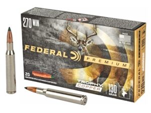 FED PRM 270WIN 130GR TRPHY COPPER 20