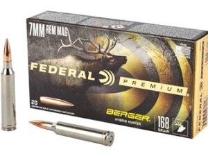 FED PRM 7MMREM 168GR HYB HR 20/200