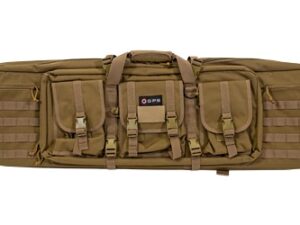 GPS DOUBLE RIFLE CASE 42" FDE