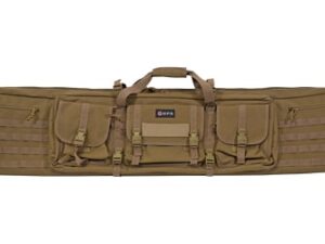 GPS DOUBLE RIFLE CASE 55" FDE