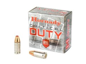 HRNDY 9MM+P 124GR CRT DUTY 25/250