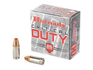 HORNADY 9MM 135GR CRITICAL DUTY 25