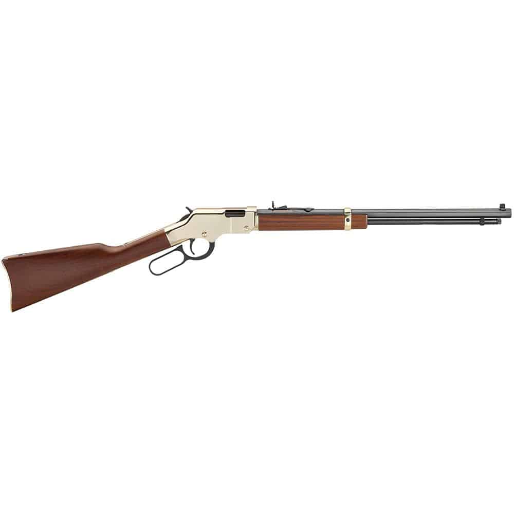 Henry Golden Boy Lever Action Rifle .22 S/L/LR 16 LR/21 S Capacity 20" Octagon Blued Steel Barrel Walnut Stock