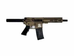 Great Lakes AR-15 Pistol .223 Wylde 30rd Magazine 7.5" Nitride Barrel Bronze Finish