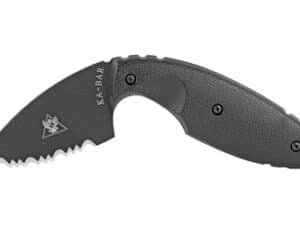 KBAR TDI LE KNIFE 2.313" BLK SRRTED