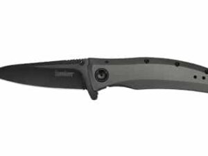 KERSHAW GRID 3.7" PLN BLACK-OXIDE
