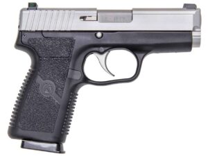 Kahr P9 Handgun 9mm Luger 7rd(2)&8rd(1) Magazines 3.6" Barrel Stainless Slide/Black Grip Night Sights CA Compliant