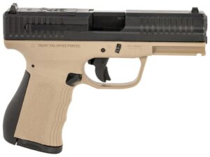 FMK Mach 9 Handgun 9mm Luger 10rd Magazine(1) 4" Barrel Optic Ready FDE Frame
