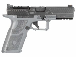 Zev Technologies OZ9 Standard Combat Pistol 9mm Luger 17rd Magazines 4.5" Barrel Black Slide Gray Grip