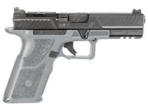 Zev Technologies OZ9 Standard Combat Pistol 9mm Luger 10rd Magazines 4.5" Barrel Black Slide Gray Grip