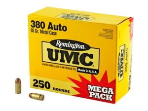 REM UMC MP 380ACP 95GR FMJ 250/1000