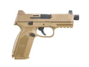 FN 509 Tactical Handgun 9mm Luger 17rd & 24rd Magazines (2) 4.5" Threaded Barrel FDE NMS