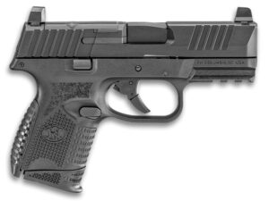 FN 509 Compact MRD Handgun 9mm Luger 12rd & 15rd Magazines (2) 3.7" Barrel Black NMS