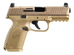 FN 509 Midsize MRD Handgun 9mm Luger 15rd Magazines (2) 4" Barrel FDE NMS
