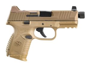 FN 509 Compact Tactical Handgun 9mm Luger 12rd & 24rd Magazines (2) 4.32" Barrel FDE