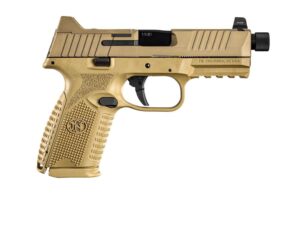 FN 509M Tactical Bundle Handgun 9mm Luger 10rd (5) Magazines 4.5" Threaded Barrel FDE Optics Ready