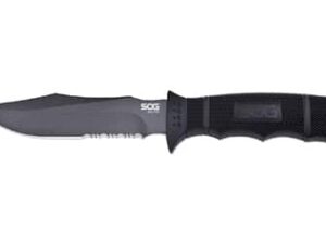 SOG SEAL PUP BLACK 4.75" NYLON