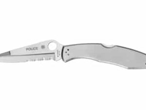 SPYDERCO POLICE STNLS COMBOEDGE