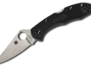 SPYDERCO DELICA4 BLK FFG PLAINEDGE