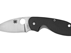 SPYDERCO EFFICIENT G-10 BLACK PLAINE