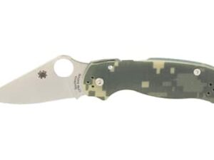 SPYDERCO PARA3 G10 CAMO PLAINEDGE