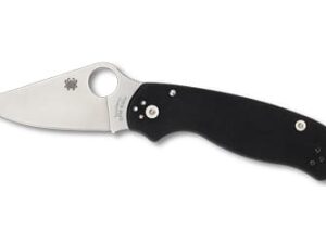 SPYDERCO PARA 3 G10 BLK PLAINEDGE