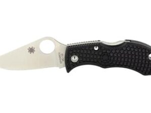 SPYDERCO MANBUG BLACK FRN PLAIN