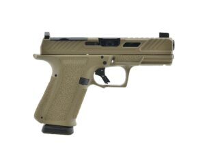 Shadow Systems Optics Ready MR920 Handgun 9mm Luger 15rd Magazine 4" Black Barrel FDE Elite Slide