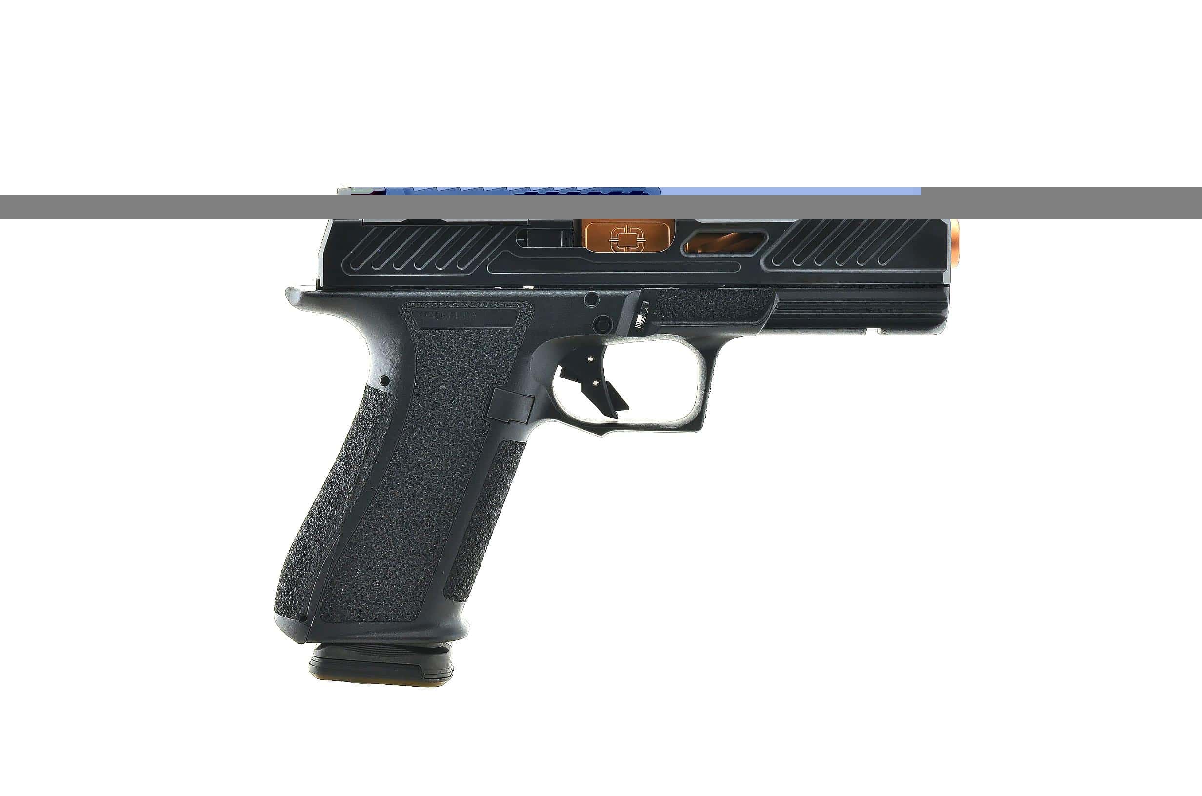 Shadow Systems DR920 Optic Elite Slide Handgun 9mm Luger 17rd Magazine 4.5 " Bronze Barrel Front Night Sight