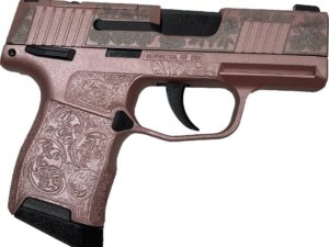 Sig Sauer "Gun & Roses" P365 Optic Ready Handgun 9mm Luger 10rd Magazines(2) 3.1" Barrel X-RAY 3 Sights Manuel Safety