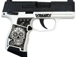 Sig Sauer Exclusive "Sugar Skull" P365 Optic Ready Handgun 9mm Luger 10rd Magazines(2) 3.1" Barrel X-RAY 3 Sights Manuel Safety