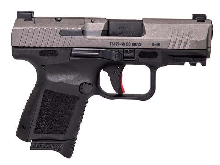 Century Arms Canik TP9 Elite SC 9mm Luger 12rd Magazine 3.5" Barrel Tungsten Slide/ Black Grip