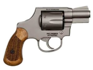 RIA M206 Spurless Matte Nickel Handgun .38 Spl 6rd Capacity 2" Barrel