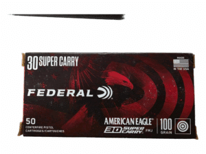 FEDERAL AMERICAN EAGLE 30 Super Carry 100GR FMJ 50/1000
