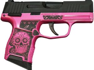 Sig Sauer P365-380-BSS-MS Exclusive "Sugar Skull" Pink Medusa Handgun .380 10rd Magazines (2) 3.1" Barrel
